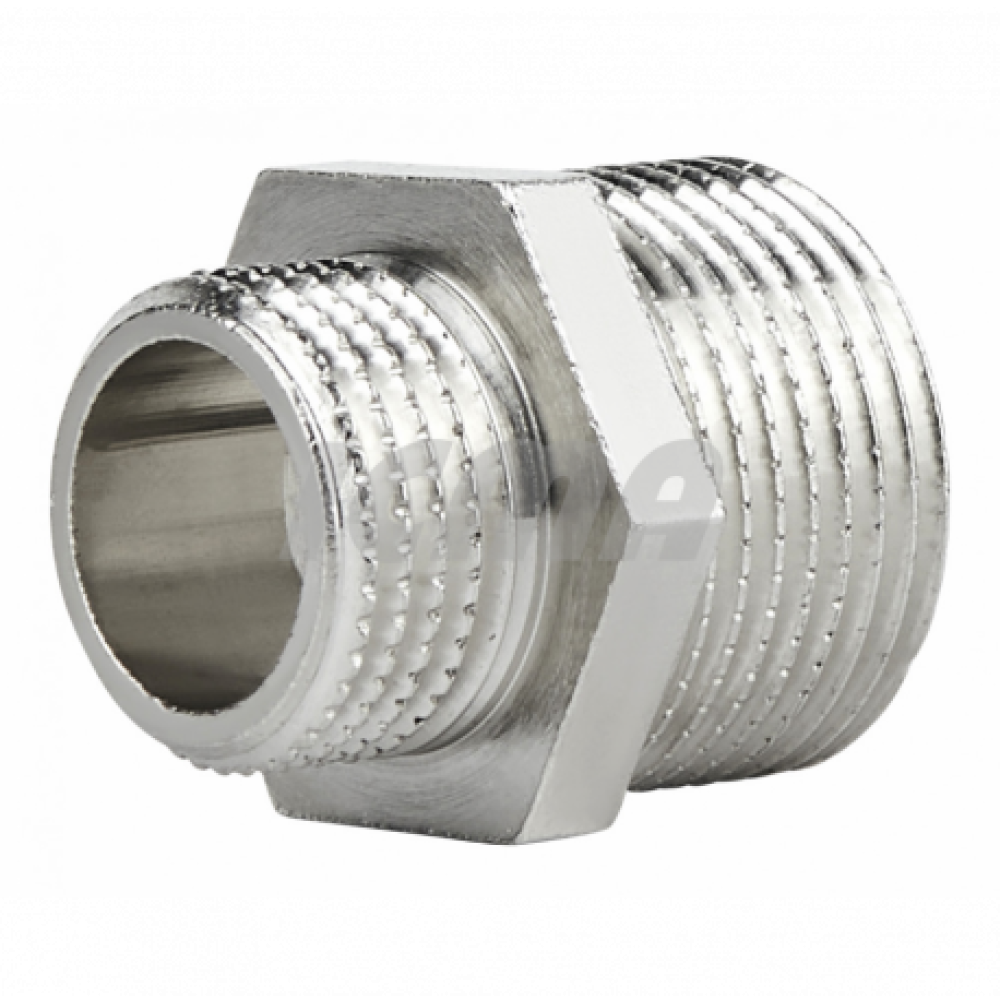 Ніпель 1/2" х 3/4" ICMA №1211 Ніпель 1/2" х 3/4" ICMA №1211